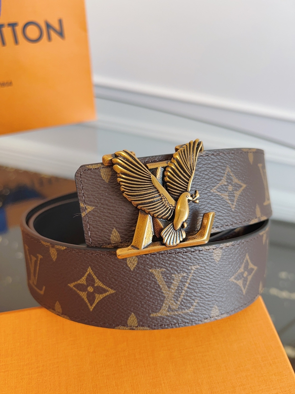 ルイヴィトンベルト角部分ディテール